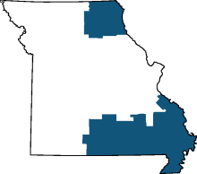 MOCARS Service Area