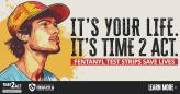 Fentanyl test strip promotion for Facebook/Instagram